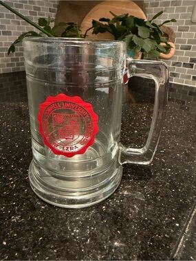 Cornell University Glass Beer Mug